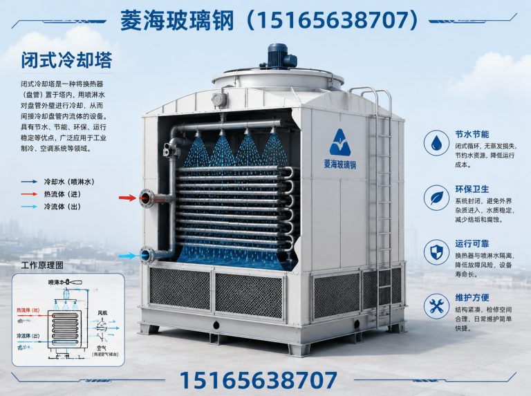 潍坊滨海经济技术开发区玻璃钢储罐展示图