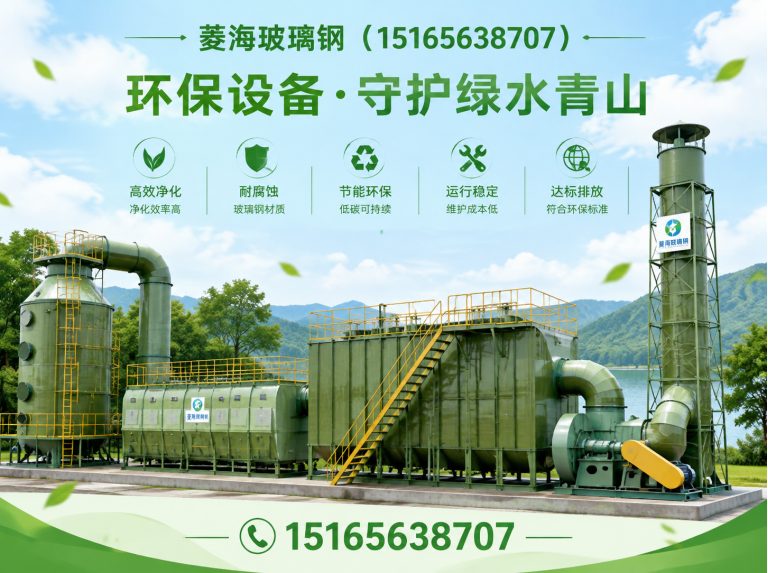 潍坊滨海经济技术开发区玻璃钢冷却塔展示图